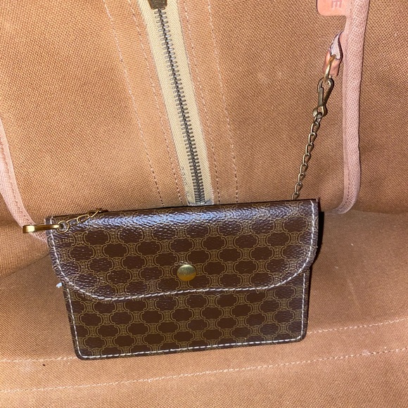 Authentic Celine Travel Bag With Chained Pouch!  COA INCLUDED!! - Picture 7 of 16